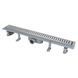 Душовий трап ITAL IT13-FT01/800, 800х70х67мм, ABS пластик, сірий
