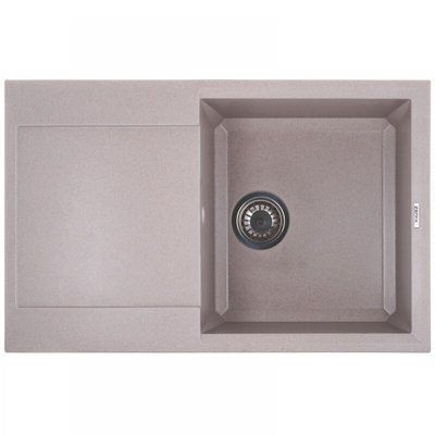 Гранітна мийка ZERIX ZS-7950S-06 Beige/Avena