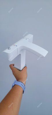 Змішувач для умивальника GAPPO G1007-50, білий/хром