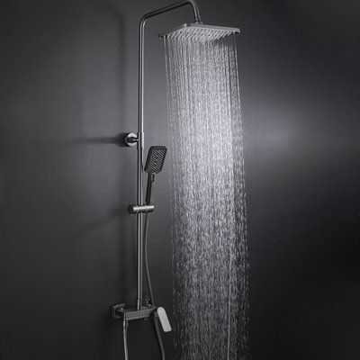 Душова система FRAP F2486-9, 3 функції, поворотний вилив, латунь, збройова сталь