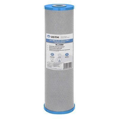 Картридж із пресованого активованого вугілля USTM 4,5"х20" (BL20BB)