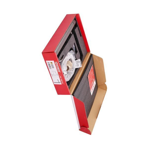 Змішувач для умивальника високий Koer KB-11029-07 Графіт (KR5496)