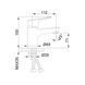 Змішувач для умивальника Frap F10703-B, хром