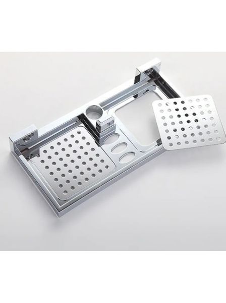 Душовий гарнітур з полицею GAPPO G8010, хром
