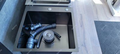 Кухонна мийка Kroner KRP Derby - 5050HM PVD