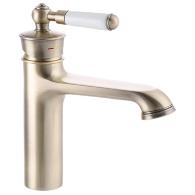 Смеситель для умывальника MIXXUS PREMIUM VINTAGE BRONZE 001-A Бронза (MI2857)