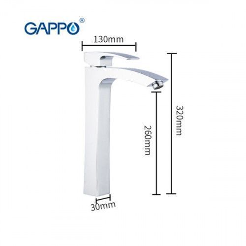 Змішувач для умивальника GAPPO G1007-18