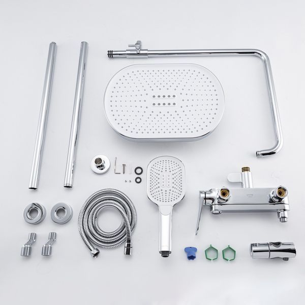 Душова система GAPPO G2410, 3 функц., хром