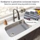Силіконовий килимок в мийку термостійкий Nett SG-6433
