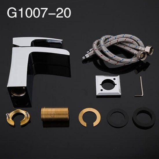 Змішувач для умивальника GAPPO G1007-20, хром