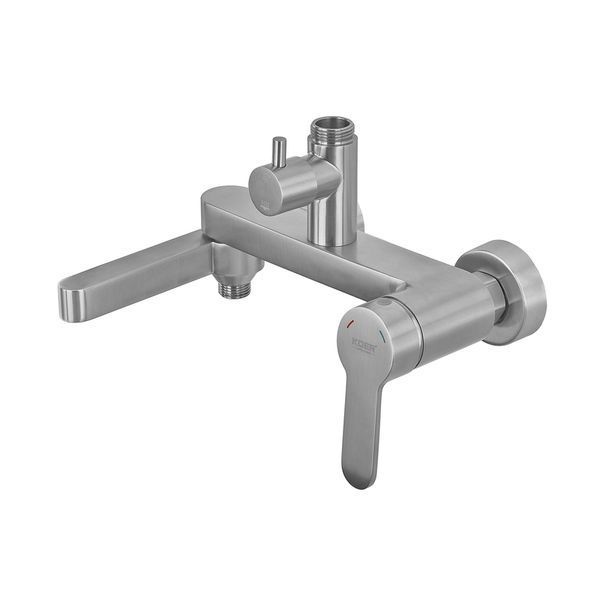 Душевая система со смесителем KOER KI-56016-02 Нержавеющая сталь (KR4791)