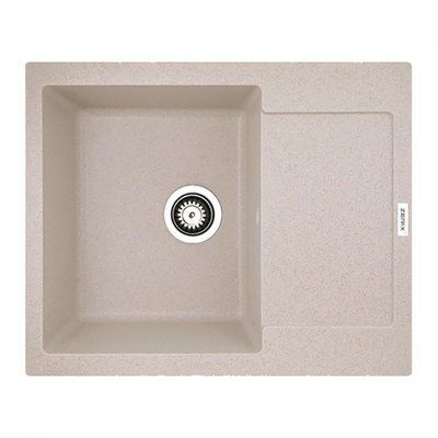 Гранітна мийка ZERIX ZS-6250S-06 Beige/Avena