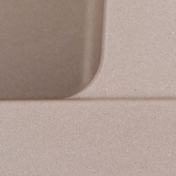 Гранітна мийка для кухні Platinum 7850 ROMA матова Дюна