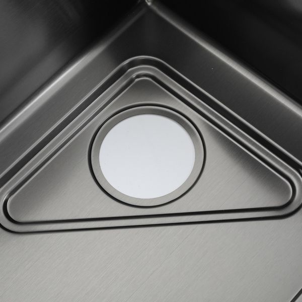Кухонна мийка GAPPO GS7246-6 накладна 720x460 мм, нержавіюча сталь, поверхня PVD