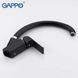 Змішувач для кухні GAPPO G4150 з довг. виливом, чорний