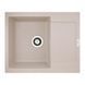 Гранитная мойка ZERIX ZS-6250S-06 Beige/Avena
