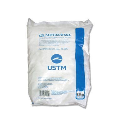 Таблетированная соль USTM 25 кг (SOL25C)