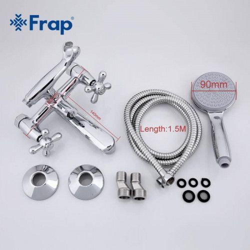 Змішувач для ванни Frap F3025, хром
