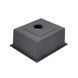 Кухонна мийка Monro- 5050HM PVD black (2.7/1,0 мм)