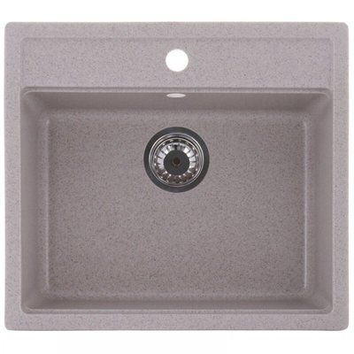Гранітна мийка ZERIX  ZS-5751S-07 Marble/Terra