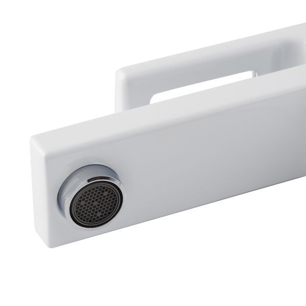 Змішувач для умивальника KOER KB-10009-04 Хром+Білий (KR5975)