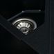 Гранітна мийка для кухні Platinum 9950 PANDORA матова Чорний металік