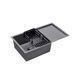 Кухонна мийка Kroner KRP Schwarze - 7844HM PVD (3/1 мм)