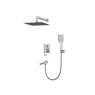 Душевая система встроенная KOER KB-66009-01 Хром (KR3508)