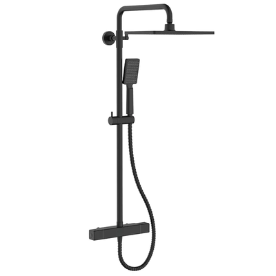 Душевая система с термостатом KOER KB-53011-05 Черный (KR4723)