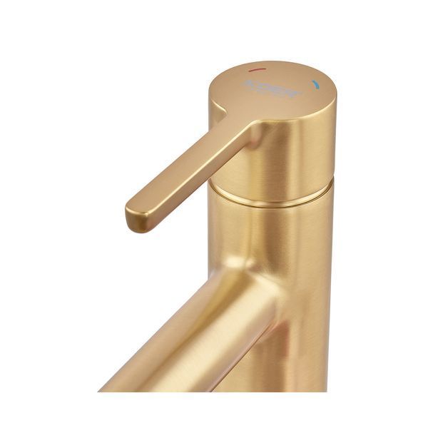 Змішувач для умивальника високий Koer KB-11029-12 Матове золото (KR5502)