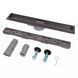 IT03-FT01/600G ITAL Душовий трап Gun grey 600 (блістер) {5}