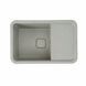 Гранітна мийка для кухні Platinum 7850 CUBE матова Сіра