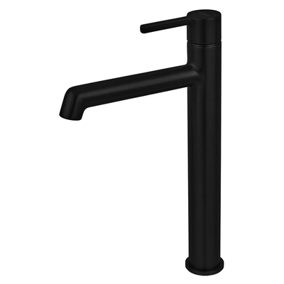 Смеситель для умывальника высокий Koer KB-11029-05 Черный матовый (KR5488)