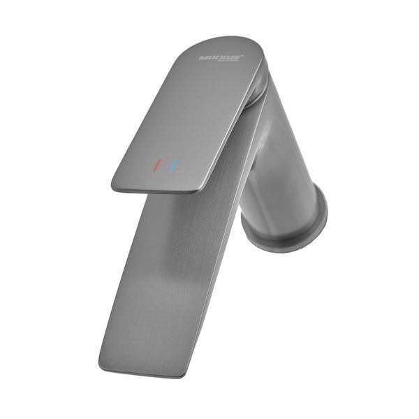 Змішувач для умивальника MIXXUS PREMIUM DERBY 001 NUT GRAPHITE Графіт (MI6607)