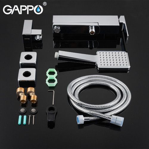 Змішувач для ванни GAPPO G3218, хром