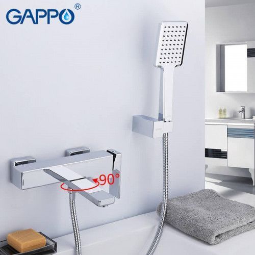 Змішувач для ванни GAPPO G3218, хром