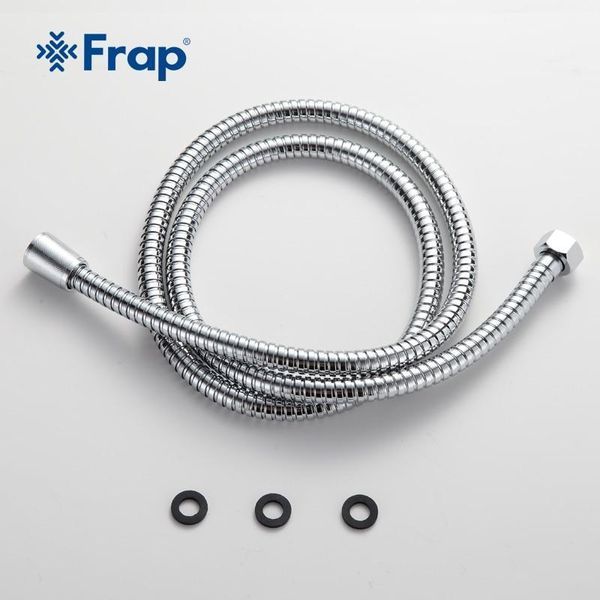 Шланг душовий Frap F43, нержавіюча сталь, 1500 мм, хром