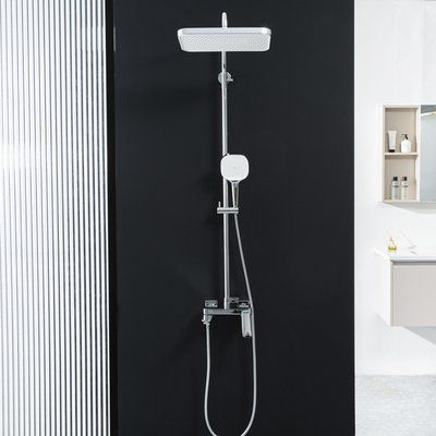 Душова система GAPPO G2428, 3 функції, латунь, хром