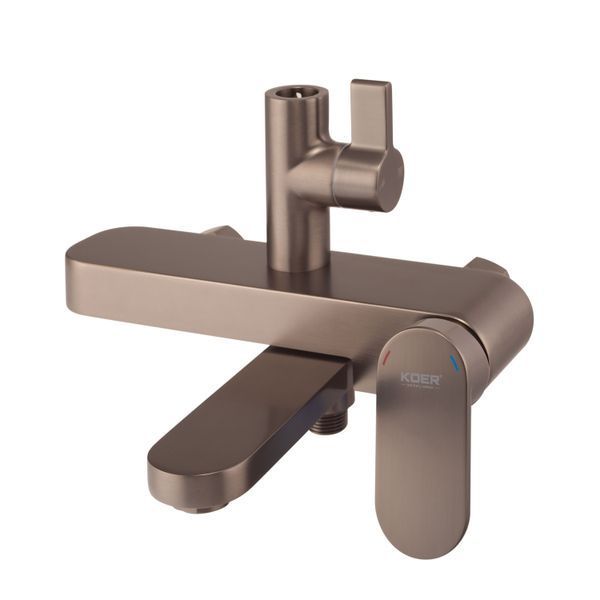 Душевая система со смесителем KOER KB-56030-07 Графит (KR5429)