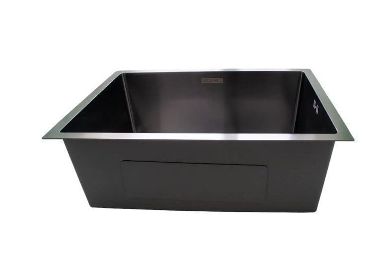 Интегрированная кухонная мойка Monro Handmade 6045 PVD black