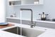 Змішувач для кухні з підключенням до фільтру графітовий "Frosh" Nett FGr-33