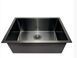 Интегрированная кухонная мойка Monro Handmade 6045 PVD black