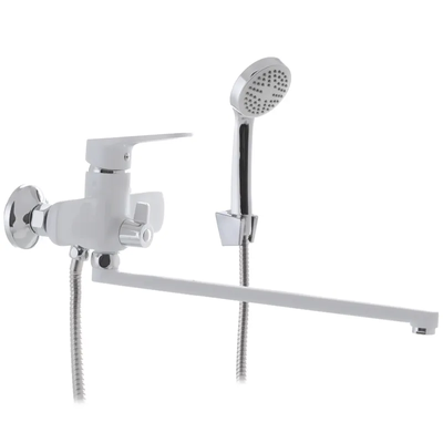Змішувач для ванни MIXXUS NEVADA 006 EURO WHITE Білий (MI5799)