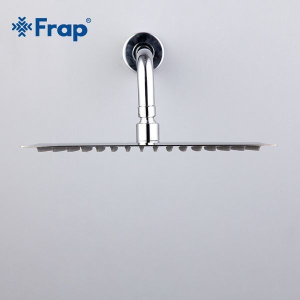 Тропічний душ Frap F28-3, ?300 мм, нержавіюча сталь