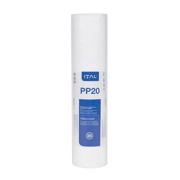 Картридж із спіненого поліпропілену ITAL PP 2,5"x10", 20 мкм (PP20IT)