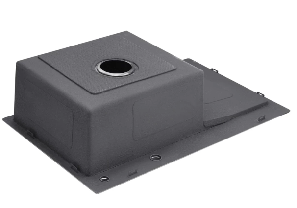 Кухонна мийка MONRO 78*49 PVD Black чаша ліворуч