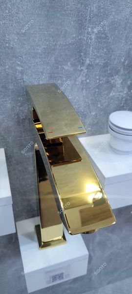 Змішувач для умивальника GAPPO G1007-32, золото