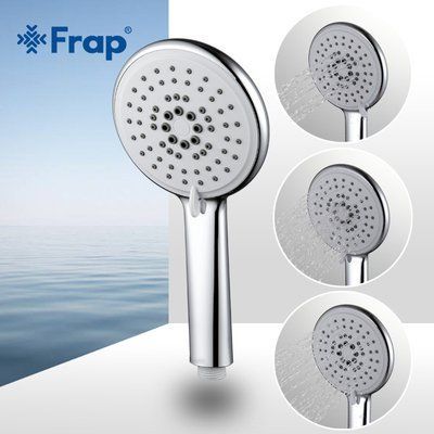 Ручний душ Frap F007, 3-режим, хром