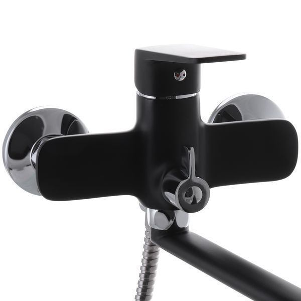 Смеситель для ванны MIXXUS OREGON 006 EURO BLACK Черный (MI5915)
