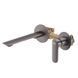 Смеситель для умывальника Koer KB-16028-07 встраиваемый Графит (KR5300)